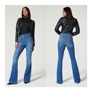 SPANX Blue Flare & Wide Leg Jeans NWT
